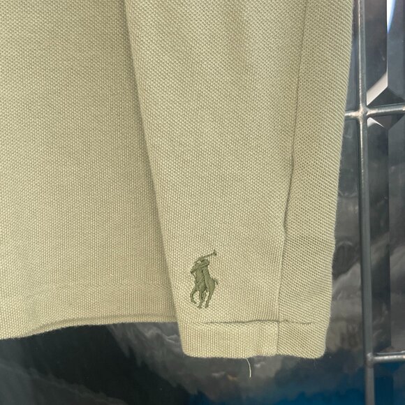 Polo Ralph Lauren T-Shirt Men's XL Green Mesh Snap Pocket Tee Short Sleeve - Picture 4 of 5